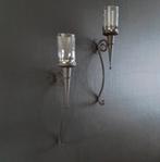 2 wandkandelaars, Huis en Inrichting, Lampen | Wandlampen, Ophalen