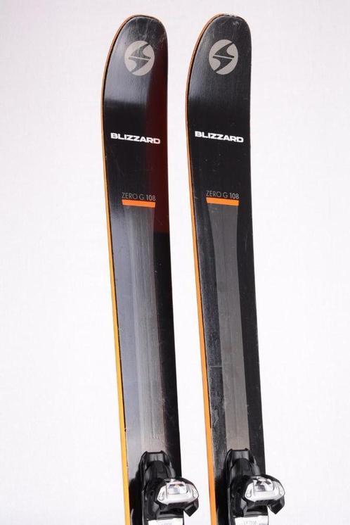 Skis freeride BLIZZARD ZERO G 108 CARBON DRIVE 178 ; 185 cm, Sports & Fitness, Ski & Ski de fond, Utilisé, Skis, Carving, 160 à 180 cm
