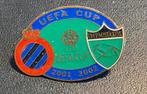 Pin Club Brugge FC Bruges 2001 02 OLYMPIAKOS NICOSIA, Sport, Ophalen of Verzenden, Speldje of Pin, Zo goed als nieuw