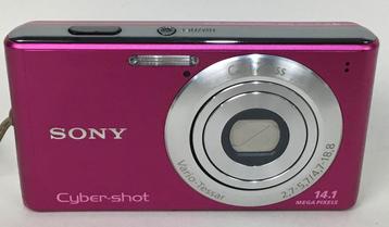 Appareil photo numérique rose SONY DSC-W530 14,1 mégapixels