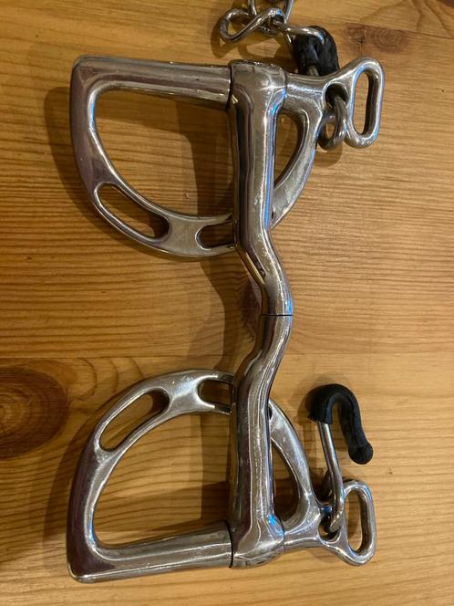 Pinchless bit maat 12,5 cm Metalab, Dieren en Toebehoren, Paarden en Pony's | Hoofdstellen en Tuigage, Zo goed als nieuw, Ophalen of Verzenden