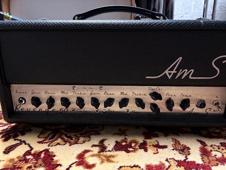 AMS Revenge 50, Musique & Instruments, Amplis | Basse & Guitare, Utilisé, Guitare, 50 à 100 watts, Enlèvement