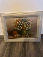 Schilderij bloemen Van Echebroeck, Antiek en Kunst, Ophalen
