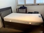 Eenpersoonsbed, Ophalen, 90 cm, Eenpersoons, Bruin
