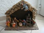 Crèche avec personnages. Vintage., Divers, Noël, Utilisé, Enlèvement ou Envoi