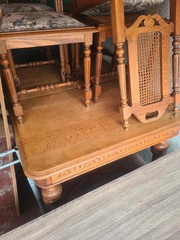 Table et 5 chaises, Enlèvement ou Envoi, Utilisé