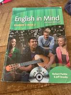 Manuel English in Mind student’s book 2, Livres, Livres scolaires, Anglais