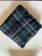 Mooie grote sjaal geruit blauw / groen, Enlèvement ou Envoi, Comme neuf, Écharpe