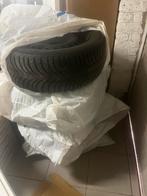 4 Pneus Hiver Michelin avec jantes 215 55 16 etat neuf, Ophalen, Winterbanden, Band(en)