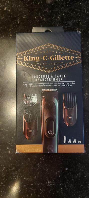 Tandeuse scheerapparaat King-C Gillette, Enlèvement ou Envoi, Neuf, Soin des cheveux