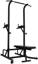 Power Tower Deluxe met Fitnessbank, Sport en Fitness, Ophalen, Benen, Gebruikt, Krachtstation