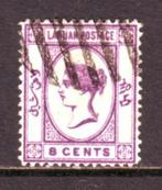 Postzegels Engelse kolonies Labuan / North Borneo, Ophalen of Verzenden, Gestempeld