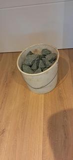 Pierres pour sauna, 18 kg, Ophalen, Zo goed als nieuw, Fins of Traditioneel, Accessoires