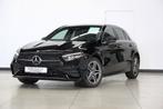 Mercedes-Benz A 250 e *facelift* AMG Leder Sfeerlicht KEYLES, Auto's, Gebruikt, 4 cilinders, Zwart, 5 zetels