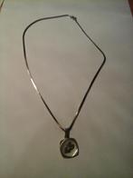 zilveren ketting met zilveren horoscoop kreeft, Argent, Avec pendentif, Envoi, Argent