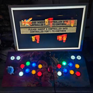 Modification borne arcade en multijeux disponible aux enchères