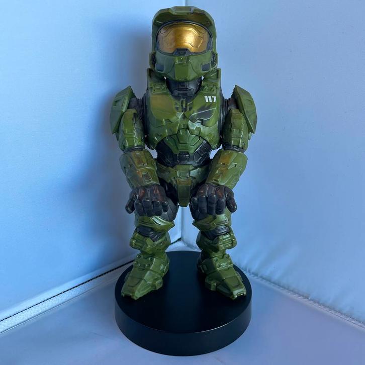 Halo Master Chief Cable guy, Collections, Jouets miniatures, Comme neuf, Enlèvement