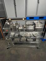 INOX-ROESTVRIJ STAAL potten/deksels/vergiet/emmers!, Huis en Inrichting, Ophalen, Zo goed als nieuw