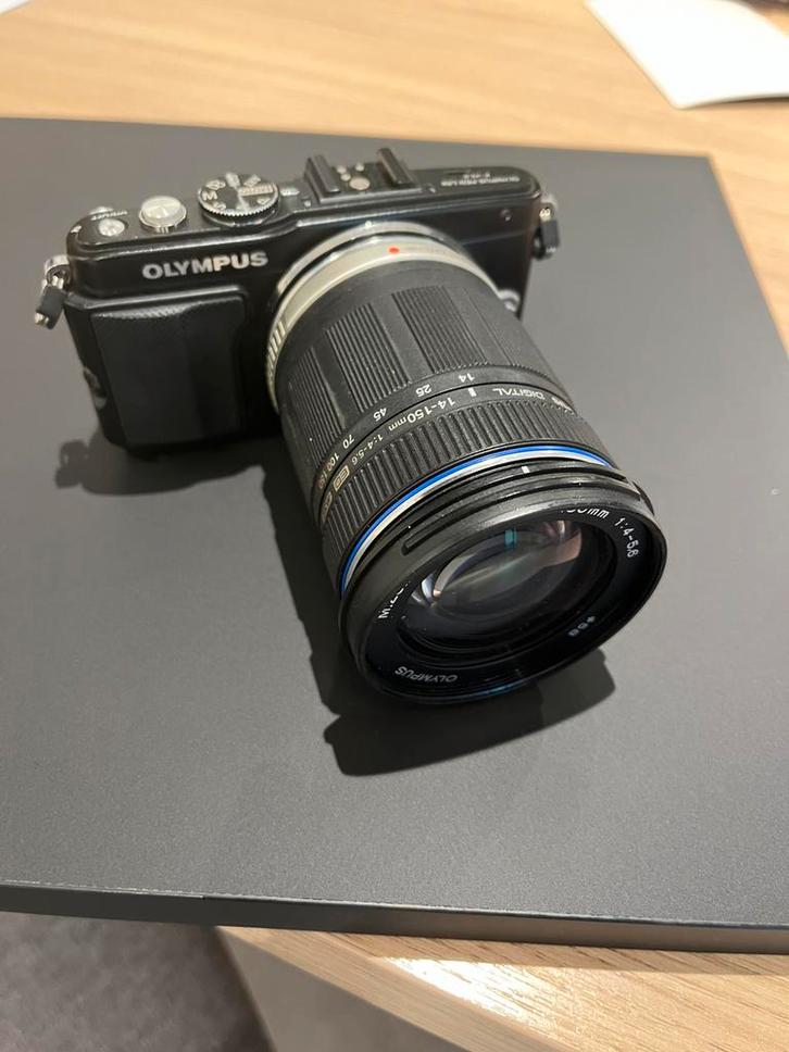 Olympus pen lite e PL5 + lens Olympus digital incl. 14-150mm, Audio, Tv en Foto, Fotocamera's Digitaal, Olympus, Ophalen