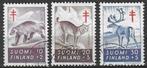 Finland 1957 - Yvert 458-460 - Tegen de Tuberculose (ST), Postzegels en Munten, Postzegels | Europa | Scandinavië, Finland, Verzenden