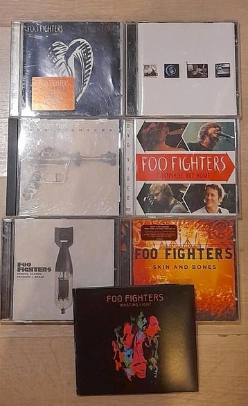 7 albums van Foo fighters (ook per stuk te koop) beschikbaar voor biedingen