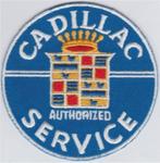 Cadillac Authorized Service stoffen opstrijk patch embleem #, Verzenden, Nieuw