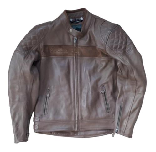 Veste de moto en cuir marron Kawasaki London style vintage h, Motos, Vêtements | Vêtements de moto, Manteau | cuir, Hommes, Seconde main