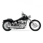 2-2 megaphone uitlaat system. Straight Cut 84-94 FXR, Motoren, Onderdelen | Harley-Davidson, Petroleumhavenweg 26, Info@taco-motos.com