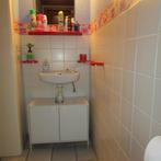 badkamer accesoires in rode kleur; zeephouder, beker+houder,, Ophalen of Verzenden, Zo goed als nieuw, Rood, Overige typen