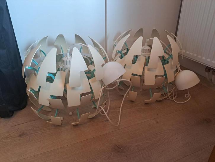 Suspensions Ilea PS 2014 vert menthe, Maison & Meubles, Lampes | Suspensions, Utilisé, Enlèvement ou Envoi