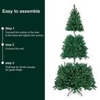 Kerstboom PVC edelspar kunstkerstboom 120-210cm Nieuw, Nieuw, Ophalen of Verzenden