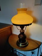 Staande lamp, Huis en Inrichting, Lampen | Vloerlampen, Ophalen, Glas, Vintage, Zo goed als nieuw