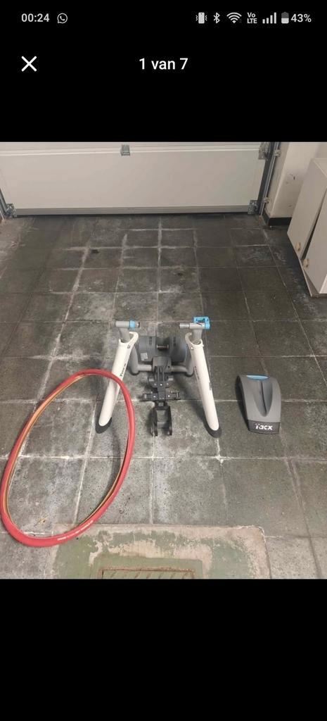 Tacx Vortex 2180 fietsentrainer + stuurhouder, Sport en Fitness, Wielrennen, Gebruikt, Overige typen, Ophalen