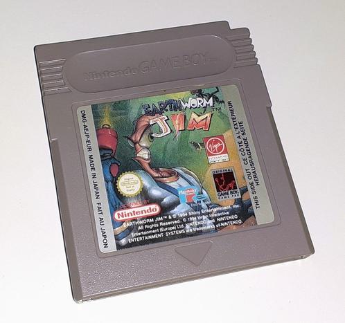 retro spel Game Boy Earthworm Jim 1994, Games en Spelcomputers, Games | Nintendo Game Boy, Verzenden