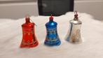 3 cloches de Noël anciennes en verre - forfait, Comme neuf, Enlèvement ou Envoi