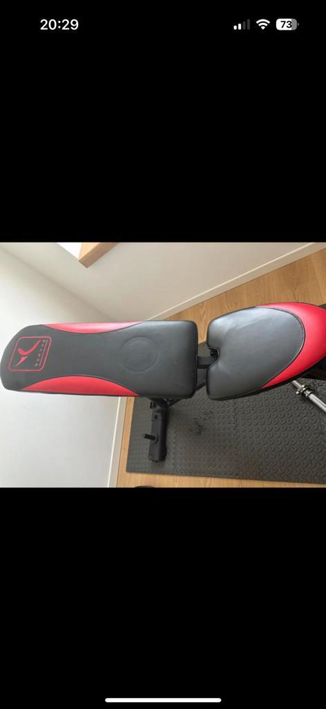 banc de musculation, Sport en Fitness, Fitnessapparatuur, Zo goed als nieuw, Ligfiets, Ophalen