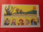 Blad 5 Spirou postzegels 70 jaar - Franquin -, Verzamelen, Stripfiguren, Ophalen of Verzenden, Guust of Robbedoes, Nieuw, Plaatje, Poster of Sticker