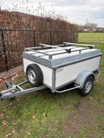 Power trailer bagagewagen  geremd 750 kg  200x126x65, Ophalen, Gebruikt