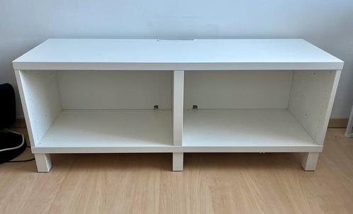 TV Bench Ikea Besta – white, excellent condition, Huis en Inrichting, Kasten |Televisiemeubels, Nieuw, Ophalen