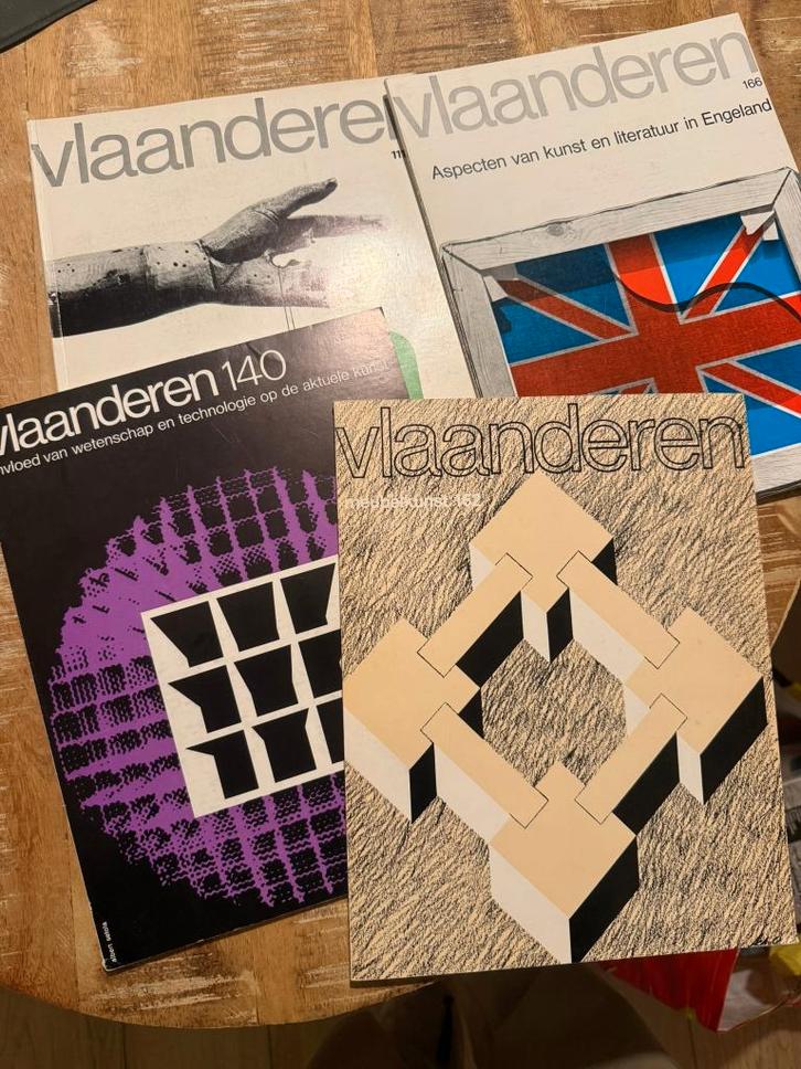 4 vintage tijdschriften Vlaanderen jaren '70, Boeken, Tijdschriften en Kranten, Gelezen, Sport en Vrije tijd, Ophalen of Verzenden