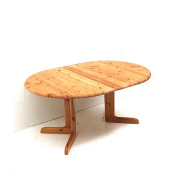 Vintage verlengbare eettafel jaren '60 '70 midcentury table beschikbaar voor biedingen