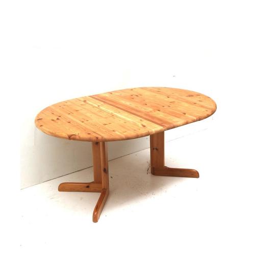 Vintage verlengbare eettafel jaren '60 '70 midcentury table, Huis en Inrichting, Tafelkleden, Verzenden