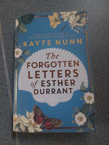The forgotten letters of Esther durrant, kayte nunn beschikbaar voor biedingen