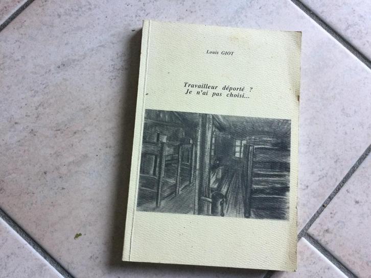 POESIE SOUS-SOL"ARCADIA"DEPORTE, JE N'AI PAS CHOISI"L.GIOT, Antiquités & Art, Antiquités | Livres & Manuscrits, Enlèvement ou Envoi