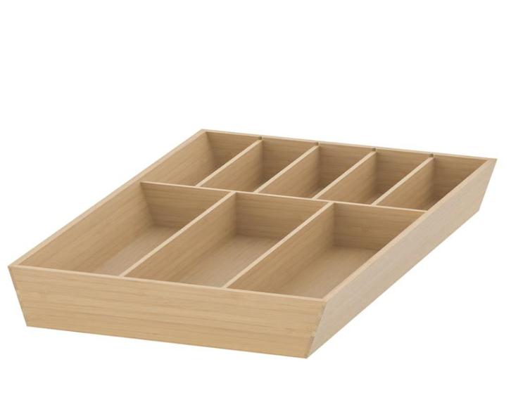 32x50cm uppdatera Ikea bestekbak, Huis en Inrichting, Keuken | Bestek, Zo goed als nieuw, Bestekset, Hout, Ophalen
