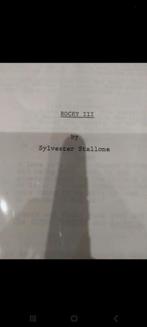Script rocky 3, Ophalen of Verzenden, Nieuw