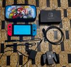 Nintendo switch v2, Games en Spelcomputers, Spelcomputers | Nintendo Switch, Ophalen, Gebruikt, Met 1 controller, Met harde schijf