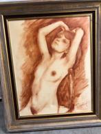 Naakt schilderij olieverf, Ophalen of Verzenden