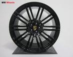 Originele Porsche Cayenne Turbo III 21 inch velgen HG zwart, Auto-onderdelen, Ophalen of Verzenden, Gebruikt, 21 inch, Velg(en)