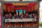 (wand)tapijt "laatste avondmaal", Antiek en Kunst, Antiek | Tapijten, Tafelkleden en Textiel, Ophalen of Verzenden
